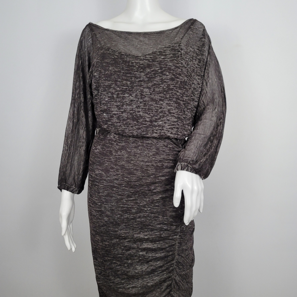 Free people Tidepool Mini Dress in Black - Picture 12 of 16